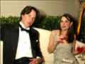 Церемонии : Oscar 2003, Киану и Клэр Форлани после церемонии на вечеринке журнала Vanity Fair
